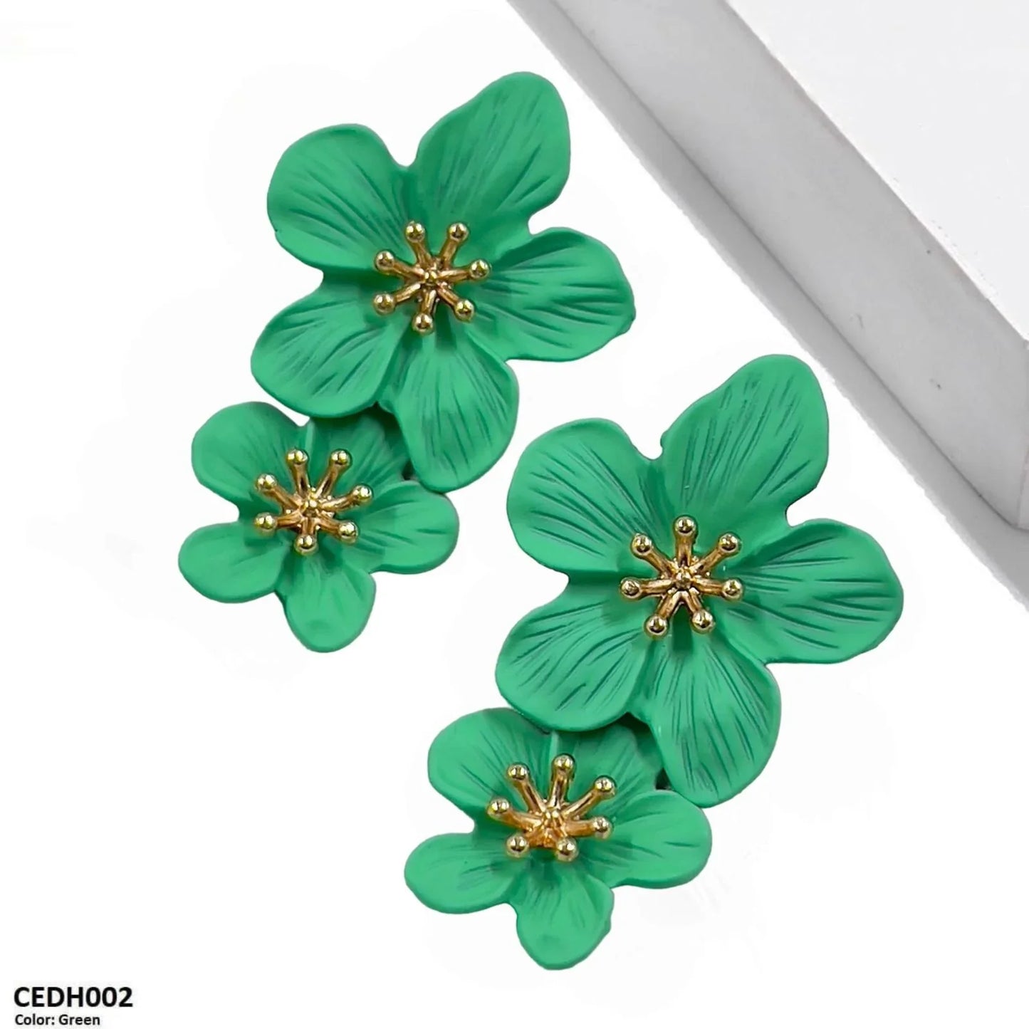 Flower Drop Earring